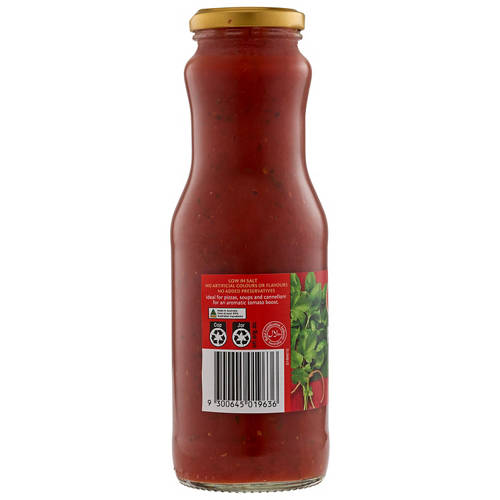 Front shot 2, Italian Herbs Passata 700g