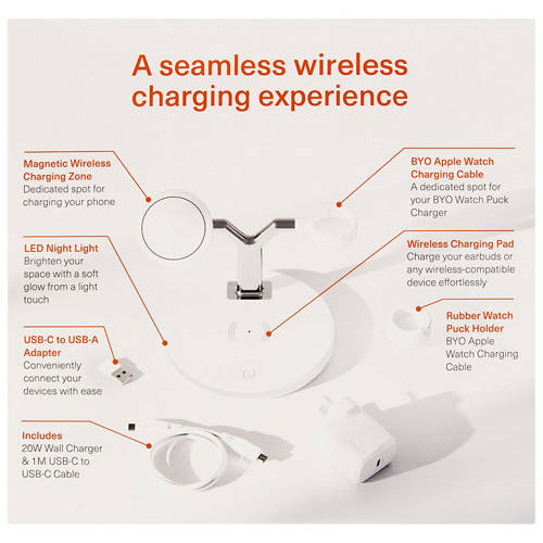 Front shot 3, 4 in 1 Charging Stand
