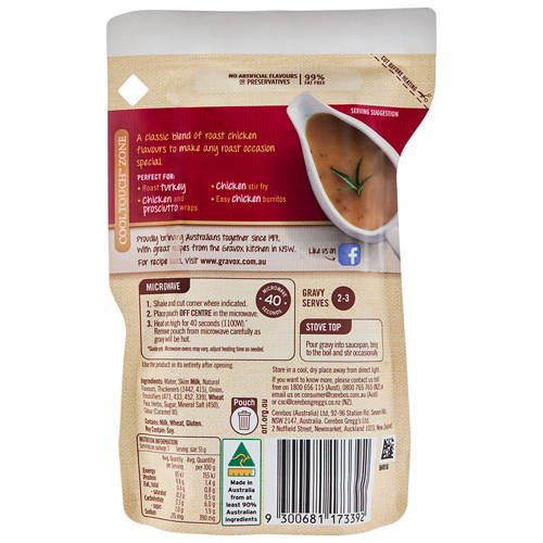 Front shot 2, Roast Chicken with Herbs Gravy 165g