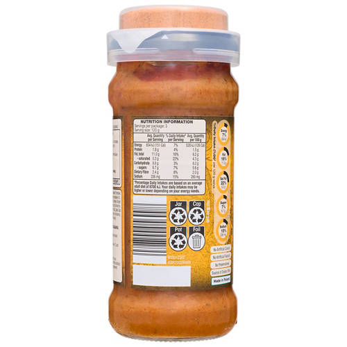 Front shot 3, Simmer Sauce with Spice Cap Butter Chicken 360g