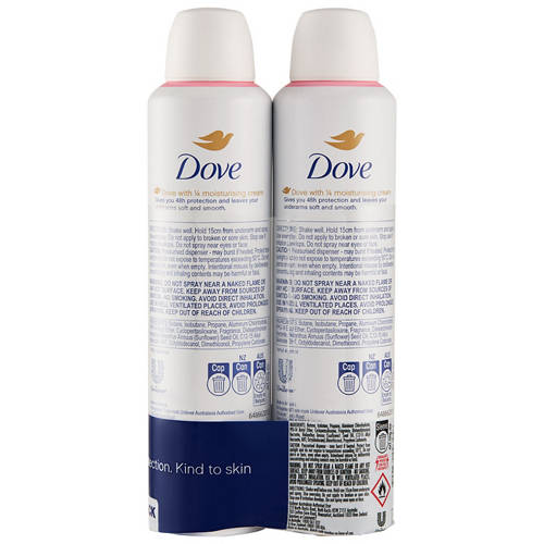 Front shot 2, Antiperspirant Aerosol Deodorant 2x145g