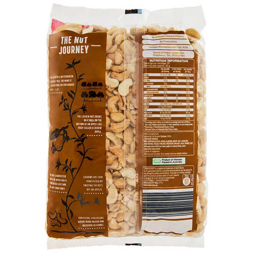 Front shot 2, Dry Roasted Cashews 1kg