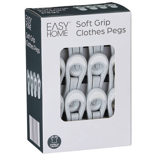 Front shot 2, Soft Grip Clothes Pegs 24 Pack