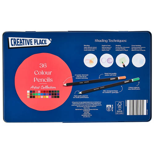 Front shot 2, Artist Pencils 36 Pack