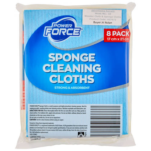 Front shot 3, Wonder Cloth and Sponge Assortment