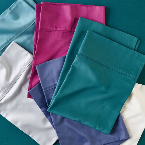 Group 1, Assorted 400 Thread Count Pillowcase 2 Pack