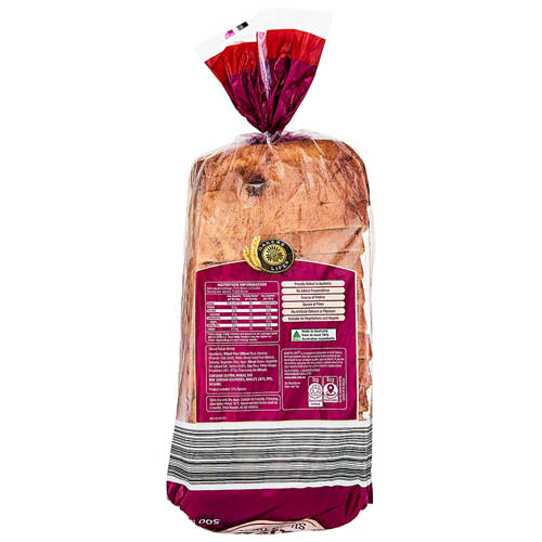 Front shot 2, Raisin Toast 500g