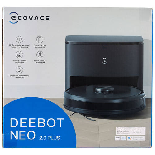 Front shot 4, ECOVACS DEEBOT NEO 2.0 Plus with Auto Empty Station
