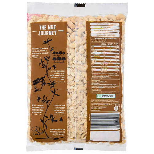 Front shot 2, Dry Roasted Cashews 1kg