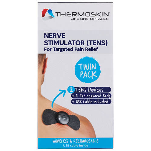 Front shot 3, Thermoskin TENS Device Twin Pack