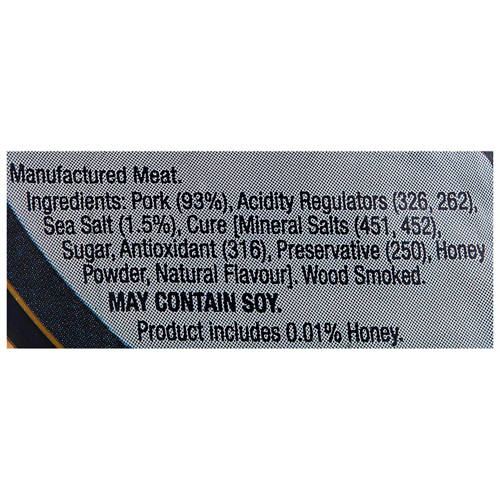 Ingredients 1, Australian Half Leg Ham