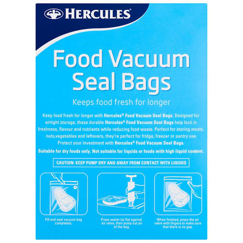 Front shot 3, Vacuum Sealer Bags and Pump 10 Pack