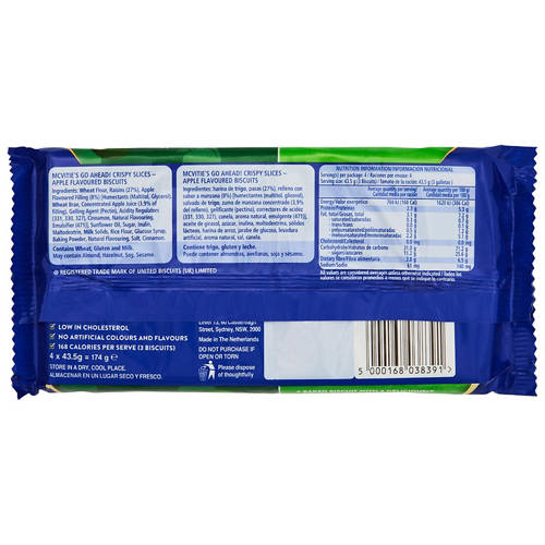 Front shot 3, Go Ahead Apple 174g