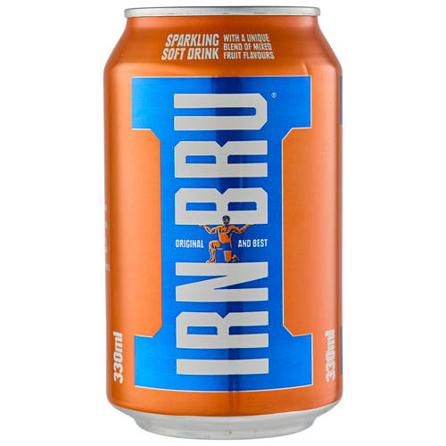 Irn Bru 330ml Product Image Front shot 01