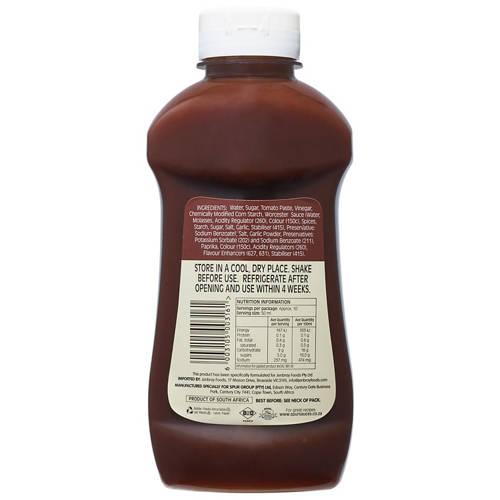 Front shot 2, BBQ Sauce 500ml