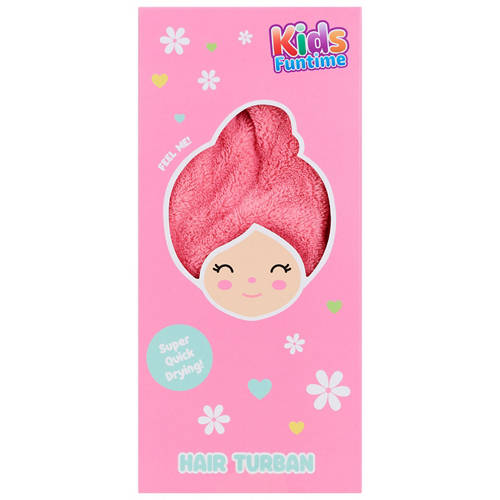 Front shot 3, Kids Shower Cap or Hair Turban
