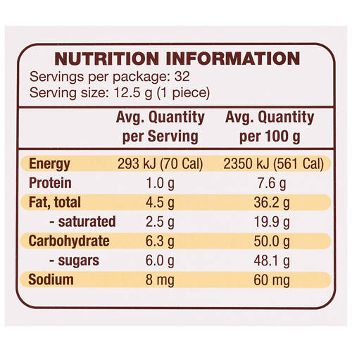 Nutrients 1, Merci Finest Selection 400g