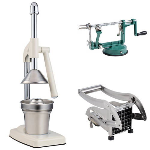 Group 1, Spiralizer, Juice Press or Chip Cutter