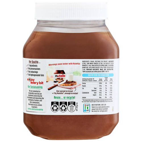Front shot 3, Nutella 900g