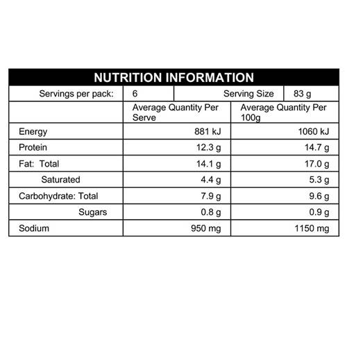 Nutrients 1, Chicken Koftas 500g