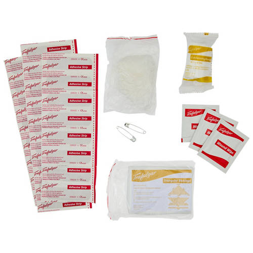 Front shot 4, Mini Travel 1st Aid Kit 30 Piece