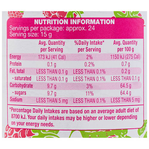 Nutrients 1, Raspberry Jam 360g