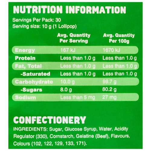 Nutrients 1, Witch & Zombie Fingers 300g