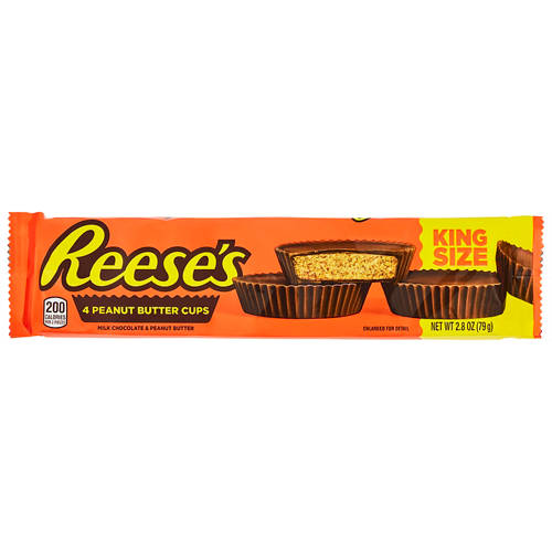Peanut Butter Cups 4 Pack 79g Product Image Front shot 01