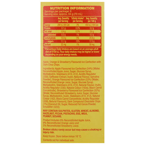 Nutrients 1, Fruity Blast 6 Pack 420ml