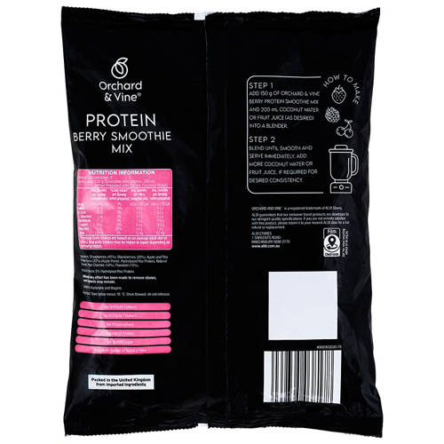 Front shot 2, Mixed Berry Protein Smoothies 300g