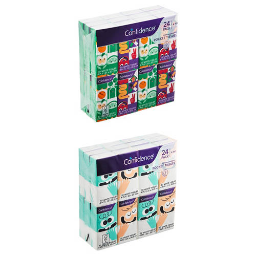 Group 1, Assorted Pocket Tissues 10 pack