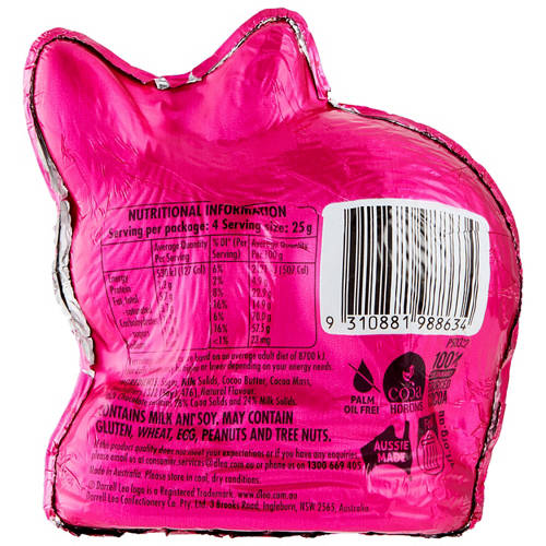 Front shot 3, Bilby 100g