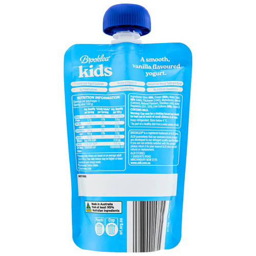 Front shot 2, Vanilla Yogurt Squishy Pouch 150g