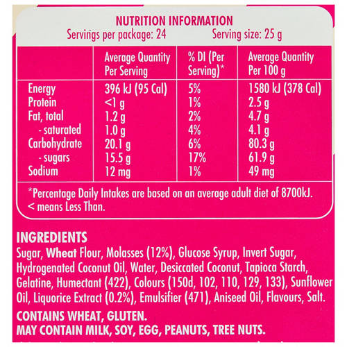 Nutrients 1, Allsorts 600g