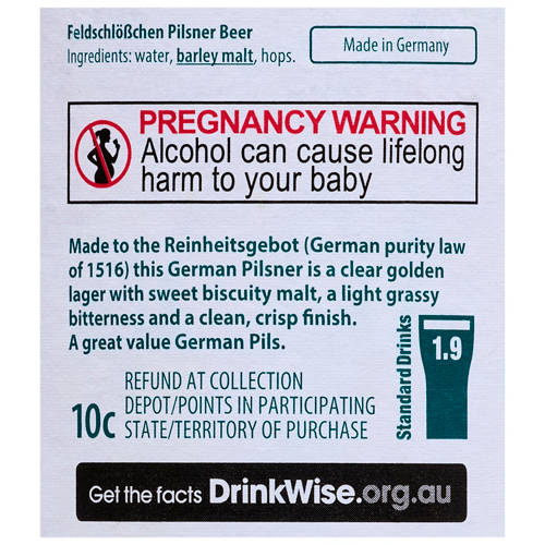 Ingredients 1, Beer Bottle 500ml