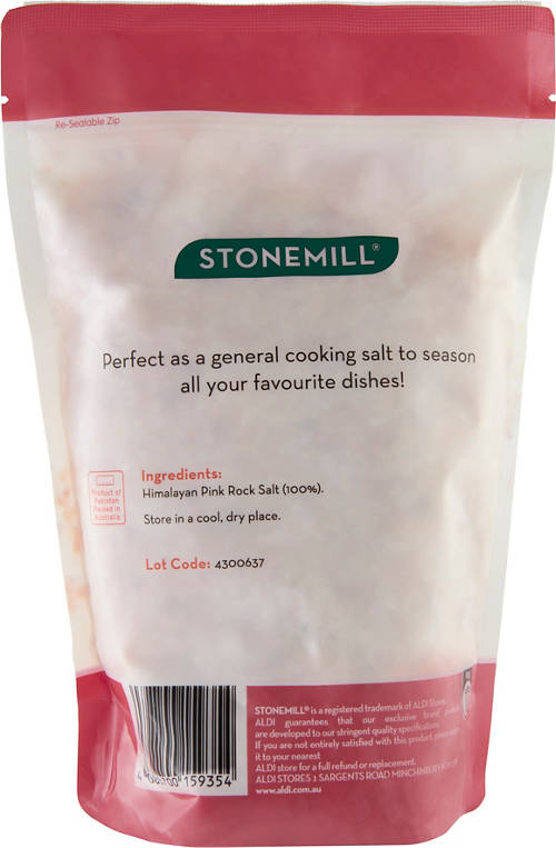 Front shot 2, Himalayan Pink Rock Salt 1kg