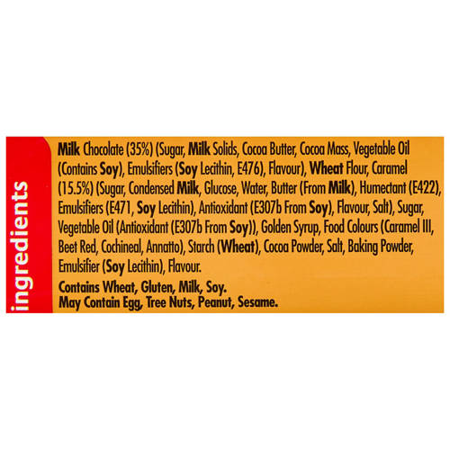 Ingredients 1, Tim Tam Caramel 175g