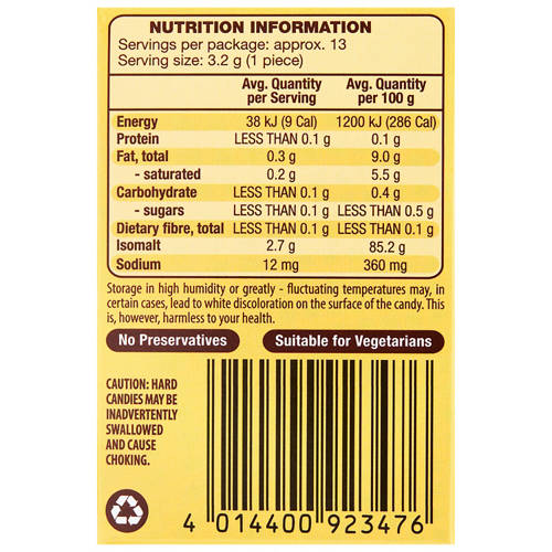Front shot 3, Chocolate Flavoured Caramel Cream Candies 42g