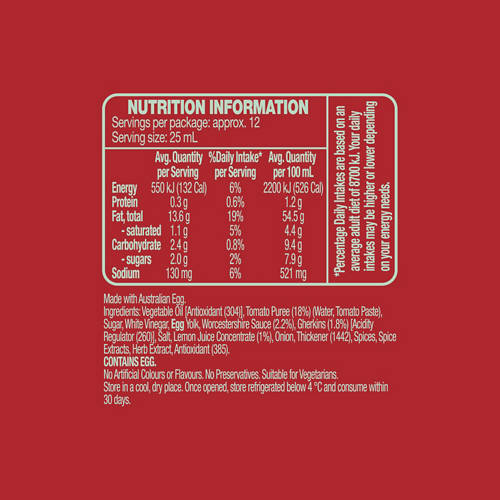 Nutrients 1, Bloody Mary Seafood Sauce 300ml