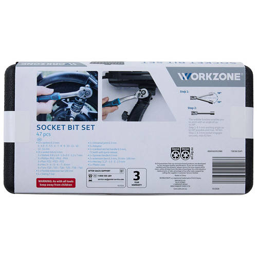 Front shot 4, Socket Bit 47 Piece or 53 Piece Set