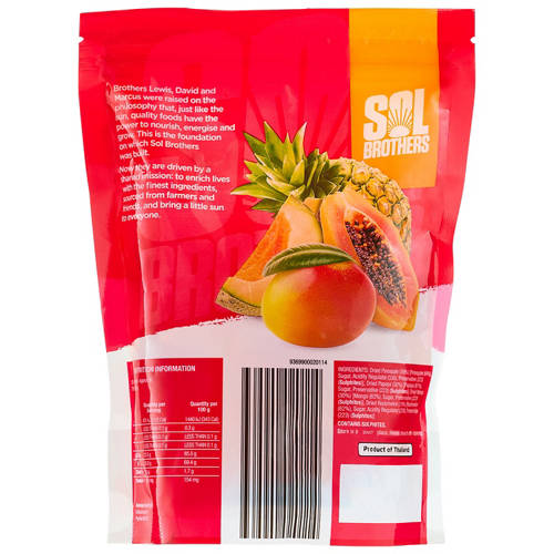 Front shot 2, Dried Tropical Fruit Mix 200g