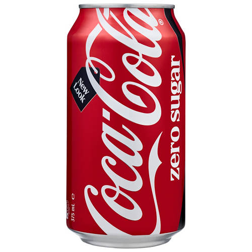 Front shot 3, Coke Zero Sugar 18x375ml