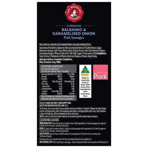 Front shot 2, Pork with Balsamic and Caramelised Onions