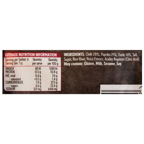 Nutrients 1, Spicy Buffalo Spice Blend 20g