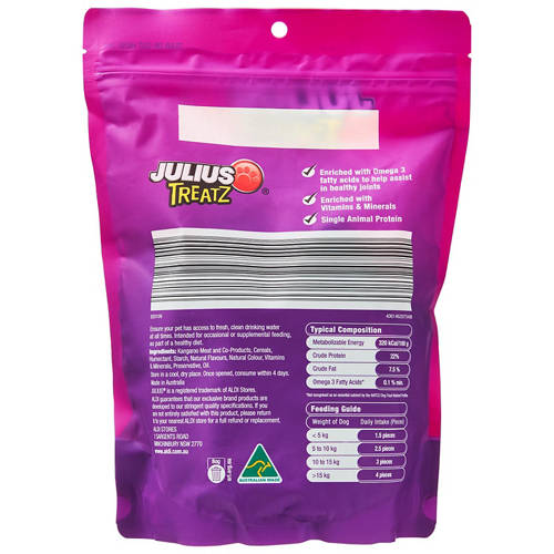 Front shot 2, Kangaroo Jerky Strips 500g