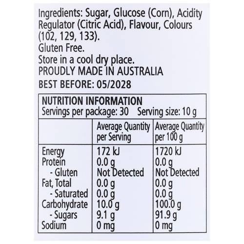 Ingredients 1, Rock Candy Rosey Apples 300g