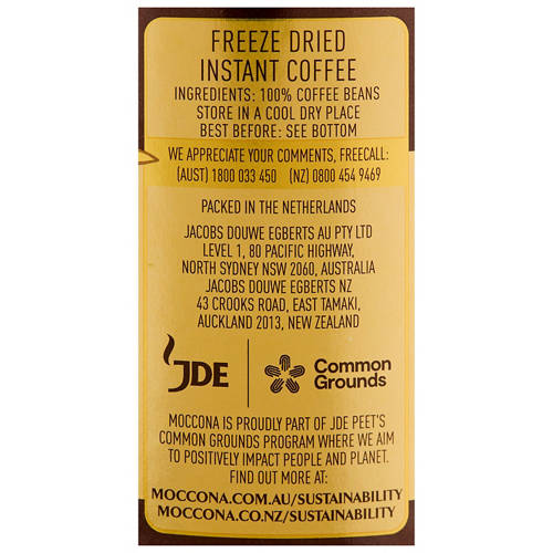 Ingredients 1, Classic Dark Roast Instant Coffee 400g