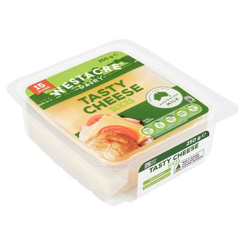 Tasty Cheese Slices 250g at Aldi