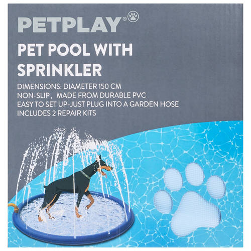Front shot 2, Pet Splash Pad