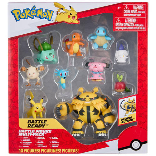 Front shot 2, Pokémon Battle Figures 10 Pack
